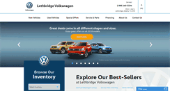 Desktop Screenshot of lethbridgevw.com